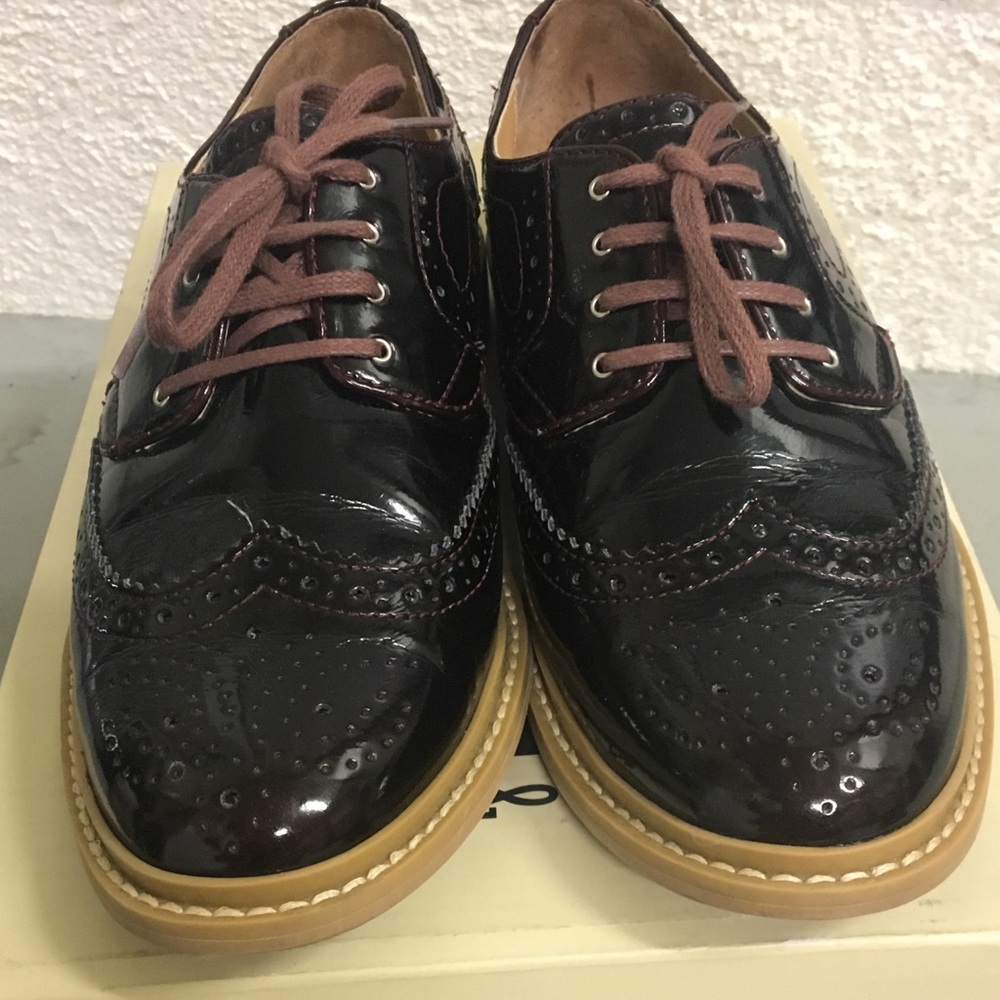 14th & Union Baylee patent leather loafer.